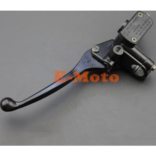 Hydraulic Brake Master Cylinder Left Lever w/ 8mm Mirrors Hole For GY6 50cc 125cc 150cc 250cc Scooter Moped