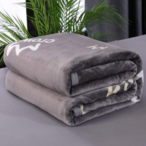 LASS Life Story Fleece Blankets On The Sofa