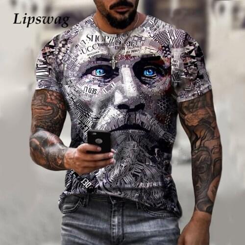 Lipswag Men's T-shirts With Inscriptions