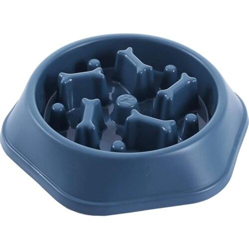 Slow Feeder Dog Bowl Anti-Irrigation Healthy Diet Interactive Alternative Non-Slip Dog Slow Food Pet Bowl Slow
