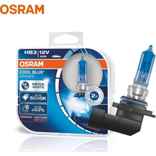 Osram Halogen Bulbs HB3 (P20d)