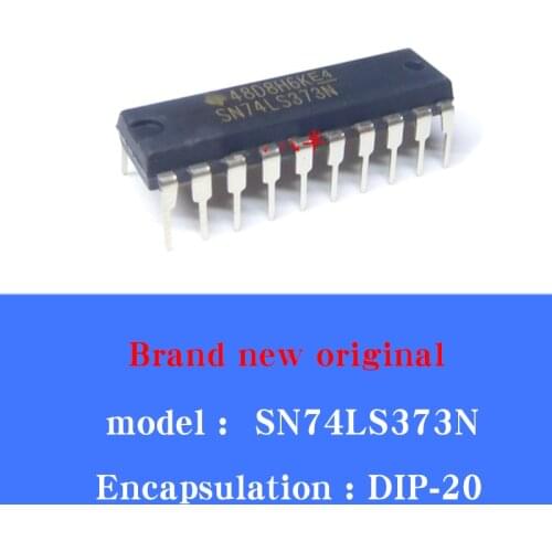 10/pcs Lot Straight plug new imported original SN74LS373N 74LS373 DIP-20 latch trigger