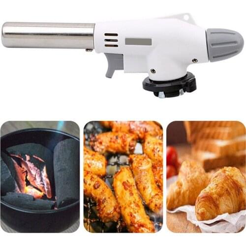 Welding Gas Burner Metal Flame Gun Flame Gas Torch Cooking Soldering Gas-Burner Lighter Heating BBQ Accessories Wholesale