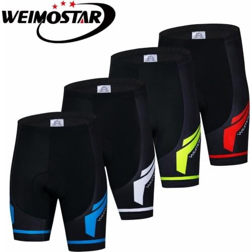 Weimostar Pro Bike Team Cycling Shorts Men 3D Gel Padded coolmax Shockproof MTB bicycle Shorts Road Tight Ropa Ciclismo Shorts