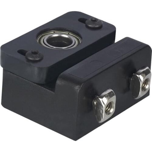 Z Axis Lead Screw Fixing Block Aluminum Block 3D Printer Lead Screw Fix Mount for CR-10 Ender 3 Z-Rod Bearing Holder