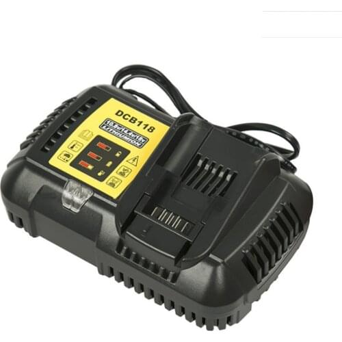 For Dewalt charger DCB104 20V Li-Ion Battery Charger 3A / 4.5A for Dewalt 10.8V 12V 14.4V 18V 20V DCB200 DCB118 Battery EU Plug