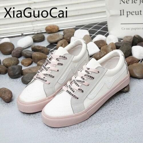 New Fashion Womens Canvas Shoes Spring and Autumn Female Casual Shoes Flat Bottom Wholesale Casual Sneakers
