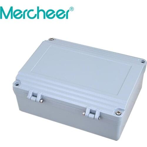 1 piece 250*190*90mm waterproof aluminum die casting electronic junction box aluminum device housing