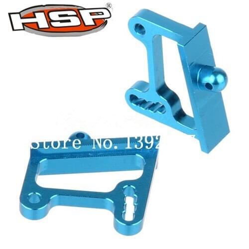 2pcs/lot HSP 166045 06020 Alum Wing Adjustable Mount Parts Upgrade Parts For 1/10 R/C Model Car Off Road Buggy 94166 Backwash