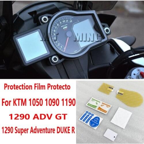 For KTM 1050 1090 1190 1290 ADV GT 1290 SUPER DUKE R Cluster Scratch Protection Film Screen Protector