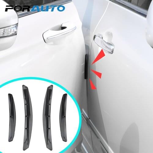 FORAUTO 1 Set Car Styling Door Edge Guards Scratch Protector Anti-collision Adhesive Trim Molding Protection Strip Car Sticker