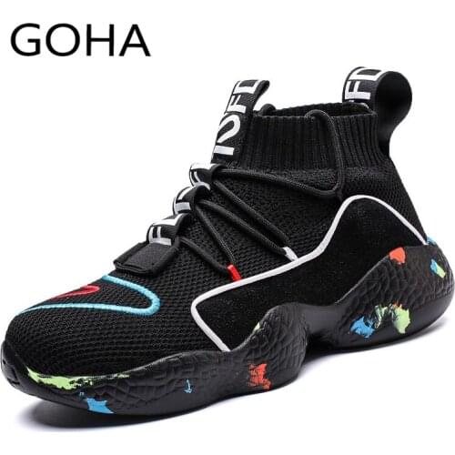 Camouflage Men Sock Sneakers Lightweight Fashion Knit Platform Sneakers Couple Sock Casual Shoes Man Large Size 47 basket homme