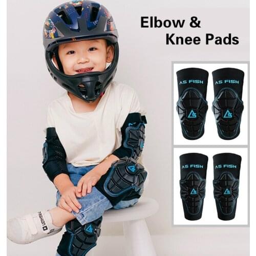 Childrens Sports Elbow Knee Pads Set Riding Dancing Elbow Pad Kids Cycling Scooter Skateboarding Silica Gel Knee Protector