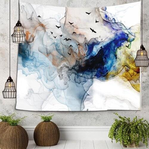 Abstract Painting 3D Printing Tapestry Wall Hanging Cloth Bed Spread Beach Towel Table Cloth House Decoration Living Room Deco