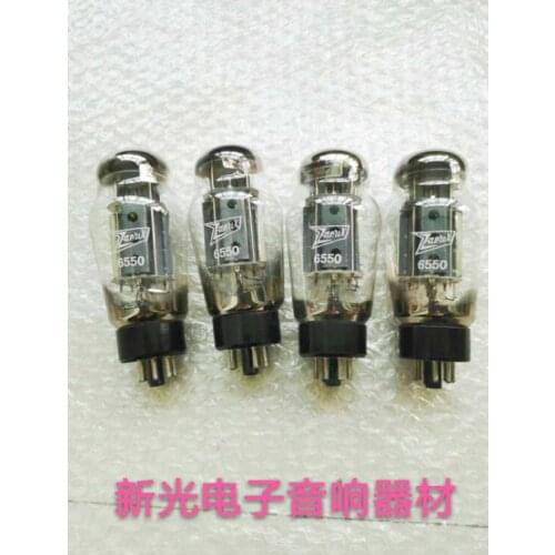 New British old brand ZAEUX 6550 tube generation 5881 6L6G EL34B KT66 KT88 black screen