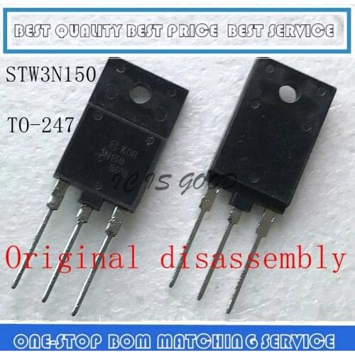 5PCS-30PCS Original disassembly STW3N150 3N150 TO-247 replace K2225
