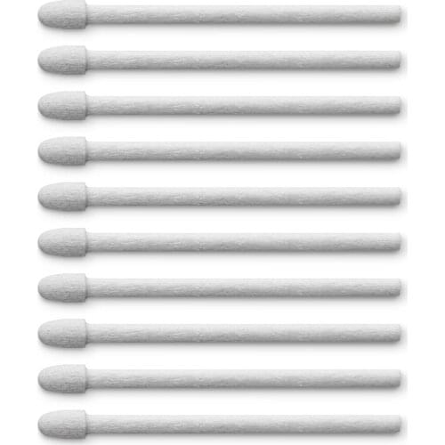 Original Hard Felt Pen Nibs for Wacom Intuos pro PTH-460 660 860 DTH-1320 pro pen 2 ACK22213 10pcs