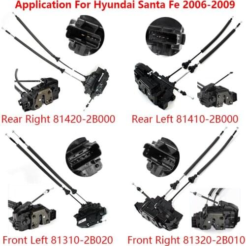 Power Door Lock Actuator For Hyundai Santa Fe 2006-2009 Front Rear Left Right 81410-2B000 81420-2B000 81310-2B020 81420-2B000