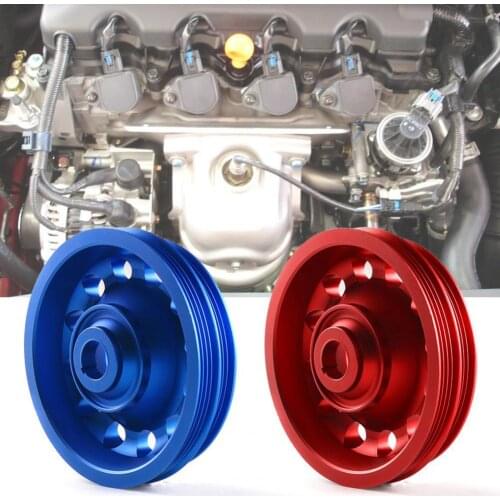 Belt Crank Pulley Rotatable Sturdy Professional Crank Shaft Belt Drive Pulley for Honda Civic SOHC D16 92-95 Accessories