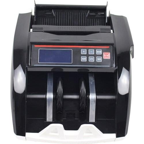 Bill Counter Money Cash Banknote Machine Count Currency/Counterfeit Detection