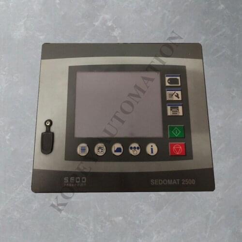 SEDO DYEING MACHINE SYSTEM SCREEEN SEDOMAT 2500 SPOT STOCK A9020999 USED GOOD IN CONDITION PLEASE INQUIRY