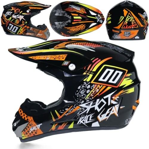Super Light Helmet Motorcycle Racing Bicycle Helmet Cartoon Children ATV Dirt bike Downhill MTB DH cross Helmet capacetes
