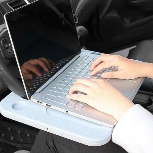 Steering Wheel Desk Auto Steering Wheel Tray for Computer Food Snack Lunch Drinking Car Laptop Desk Eating Table Practical 1PC
