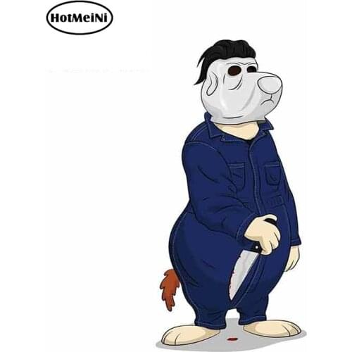 HotMeiNi 13cm x 6.4cm for Sam Sheepdog Motorcycle Car Bumper Window Stickers Vinyl Car Sticker Decal Suitable for VAN RV