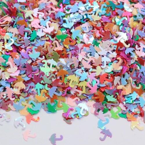 5mm Mini Umbrella Shape Sequins Scrapbooking Paillettes DIY Garment Sewing Accessories Glitter Confetti Nails Art Crafts