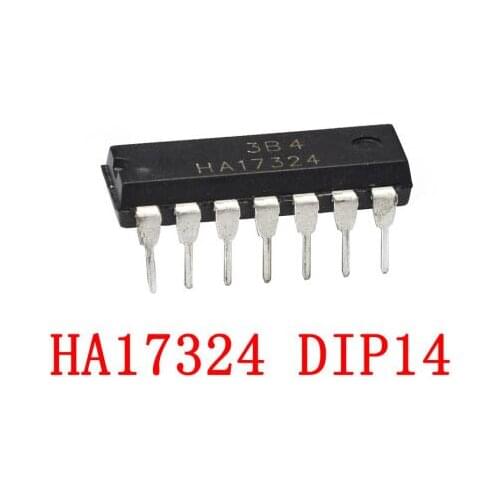 5pcs/lot HA17324A HA17324 DIP-14 In Stock