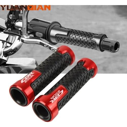 7/8"22mm cnc Aluminum Motorcycle Accessories Handle Bar Grip For Honda CBR250R 2011-2018