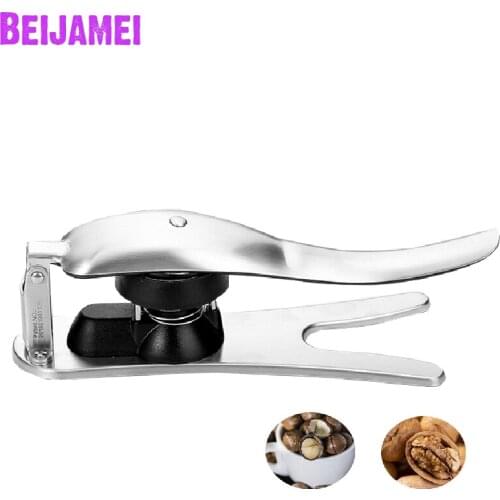 BEIJAMEI Factory Manual Chestnut Peeler Walnut Opener Plie Handheld Chest Nut Cracker Sheller