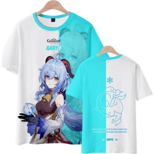 Summer new mens anime themed T shirt 3D printed t-shirts Harajuku cartoon shirt t-shirt Oversized T-shirts Hip hop streetwear