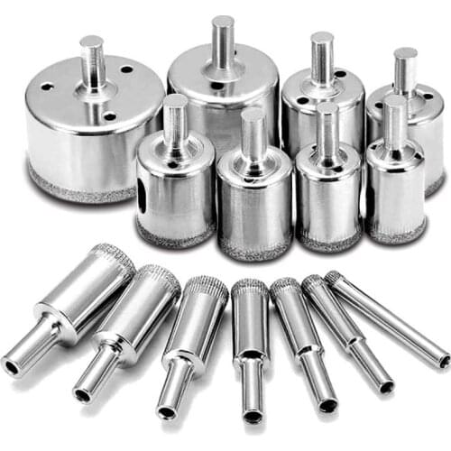 H7JB Glass Drilling Tools Drilling Machine Diamond Drilling Bits for Making Holes on Ceramics Porcelain Ceramic Tile