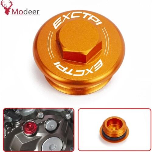 Oil Tank Cover For KTM 150EXC TPI 250EXC TPI 300EXC TPI 250EXC SixDays TPI 2019 Racing Engine Oil Cap Oil Fuel Filler Cover Cap