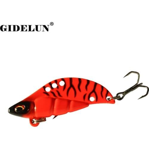Metal Bait 2pcs Fishing Lures 5g/10g/15g Hard Bait Fishing Tackle Copper Vibration Blade Lure Trout Bait