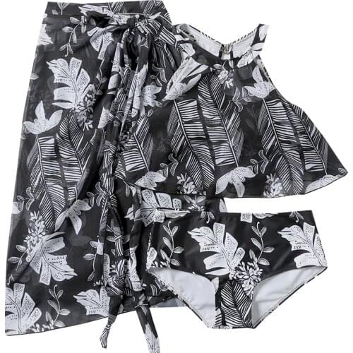 2021 New Women Printed Bikini Set Swim Bathing Suit Swimming Beachwear Summer Sexy Swimwear Biquinis Holiday Wear Swimsuit