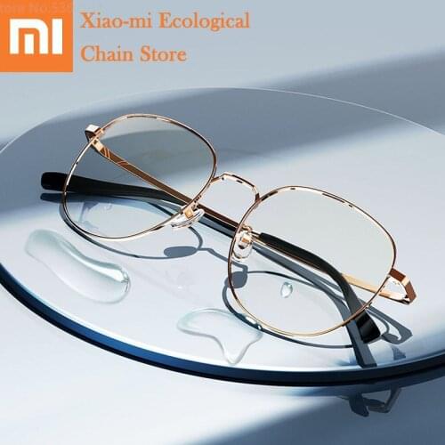Xiaomi Mijia Anti-blue Rays Glasses Fashion Men Women Eyewear Eye Protection Anti-fatigue Eyeglasses For Computer Gaming Phone