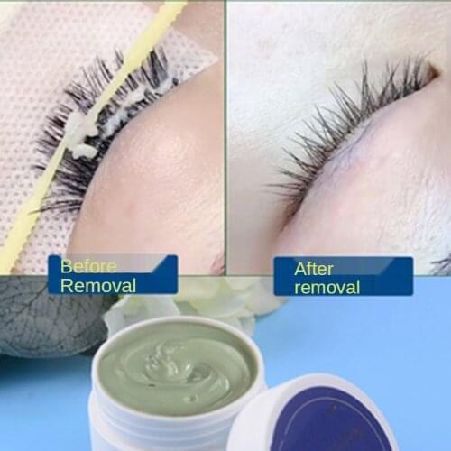 Grafting Eyelash Extension Makeup Remover Glue 5g Non Irritating Plant Adhesive Gel Remover Eye Lashes Make Up Remover Cream