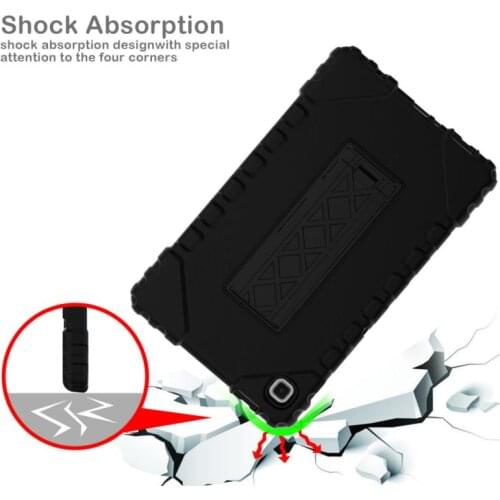 Shockproof Silicone Case For Samsung Galaxy Tab A7 T500 S6 lite P610 2020 T290 T295 T387 T720 T510 T830 T590 Tablet Case
