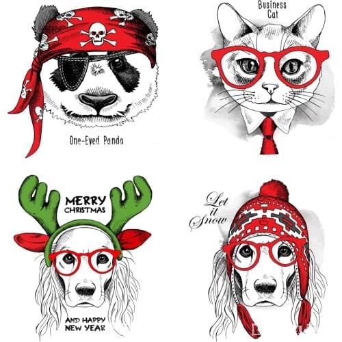 AZSG Panda / Cat / Dog Clear Stamps For DIY Scrapbooking Decorative Card Making Crafts Fun Decoration Supplies