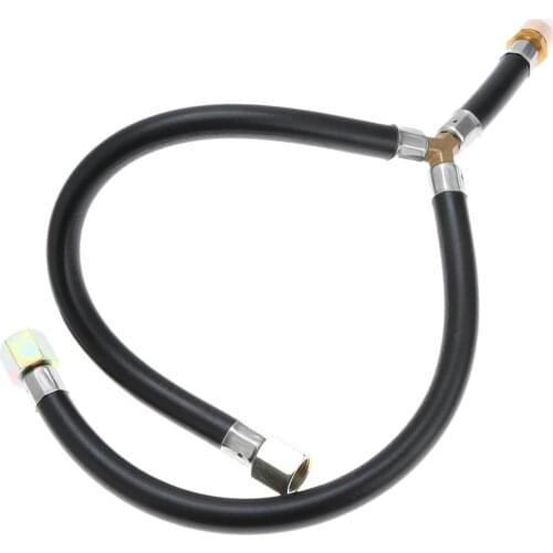 3/8 Inch Flare Gas Barbecue Grill Connection Flexible Pipe Y Splitter Hose Assemly Parts Inlet Pipe for BBQ Stove