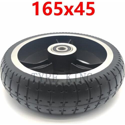 165x45 Solid Tires 6.5 Inch 165*45 Non Pneumatic Explosion-proof Tyre Wheels for Hoverboard Self Balancing Electric Scooter