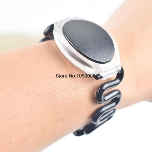 100pcs/Lot 125Khz RFID Wristband Bracelet Silicone EM4100 Waterproof Proximity Smart Card Watch Type for Access Control