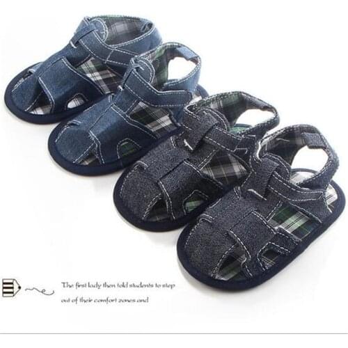 2021 Cool Summer Baby Shoes Fashion Toddler Boys First Walkers Soft Sole Infants Crib Shoes