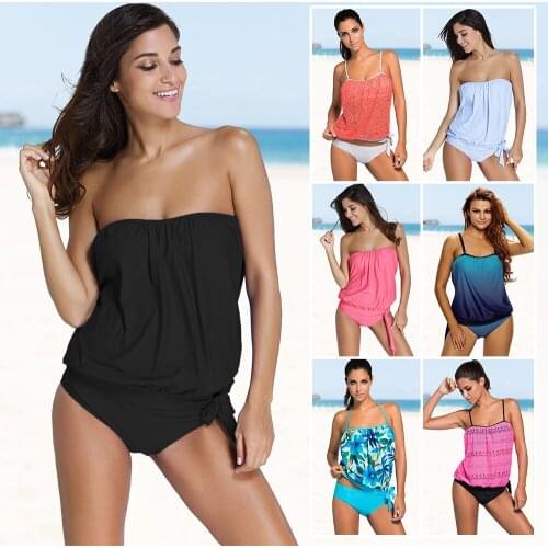 2021 Party Print Swimsuit With Bar Girl Triangle String Swimwear Sexy Crochet Bikini Micro Designer Wholesale Beachwear Women XL