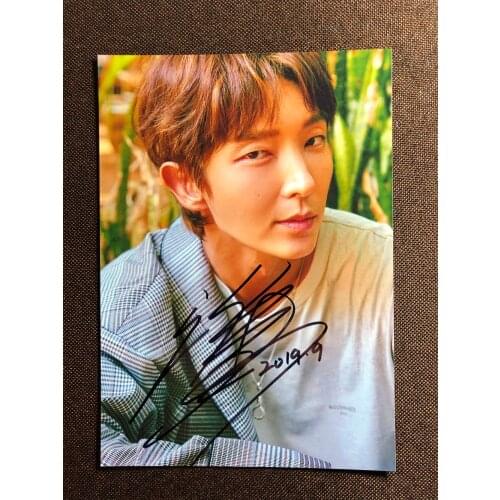 LEE JOON GI Joongi Lee Joongi autographed signed original photo 5*7 K-POP 102019A
