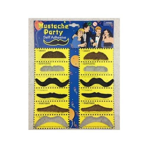 Fancy Dress Mustache Beard Halloween Christmas Party Cosplay Costume Stage Hen Night Photobooth Props Festive Holiday supplies