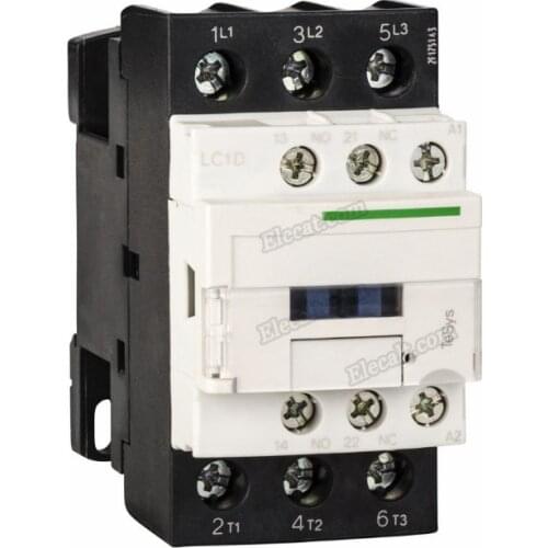 New Original LC1D32M7C Coil 220VAC Contactor 32A LC1-D32M7C Load 15KW/AC380V Standard TeSys LC1D Free Shipping
