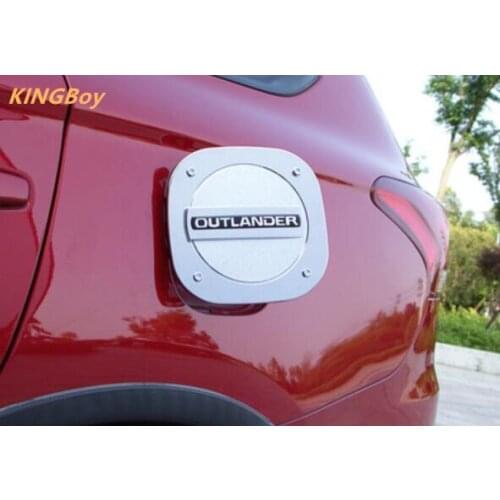 Suitable for 2013-2019 For mitsubishi outlander tank cover decorative stickers auto parts